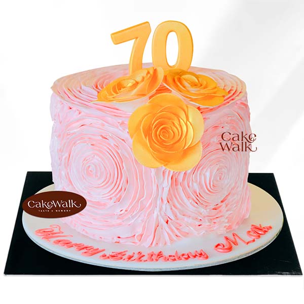 Rose Art Cake 