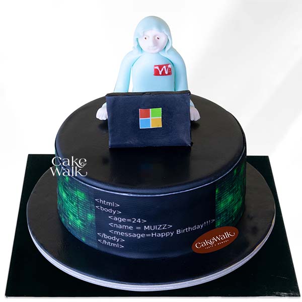 Programmer Theme  cake