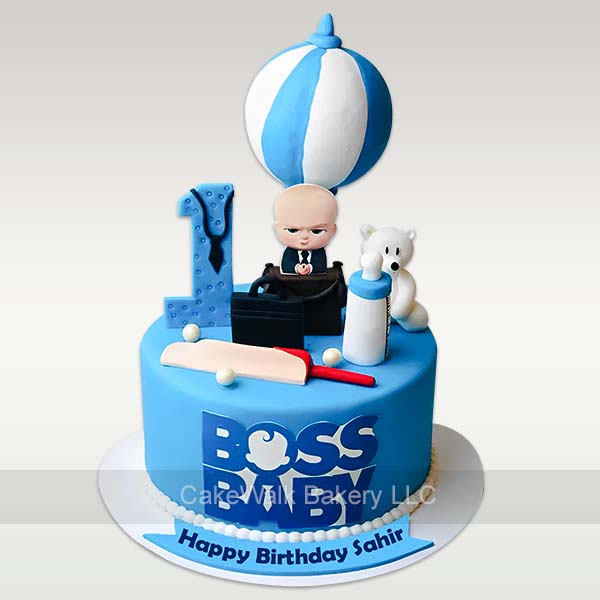 Talorine Little Boss Cake Topper, Baby Boss Birthday Party Decoration, Boy  1st Birthday Party Supplies (Blue Glitter) : Amazon.in: Toys & Games