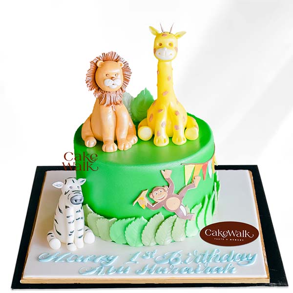 Animal Theme Cake-2