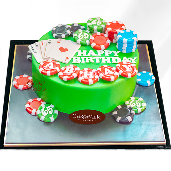 Casino Theme Cake