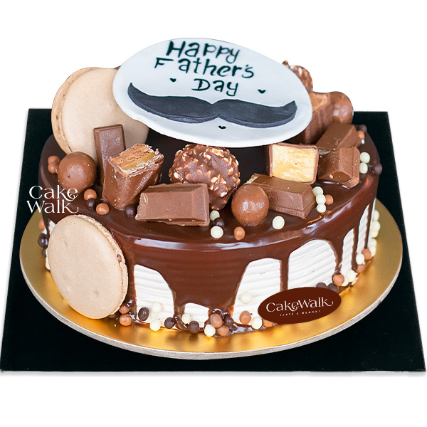 Father Day Chocolate Special Drip Cake 750Gm