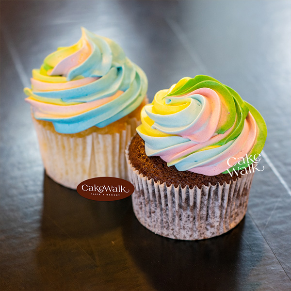 Multi Color Cupcakes