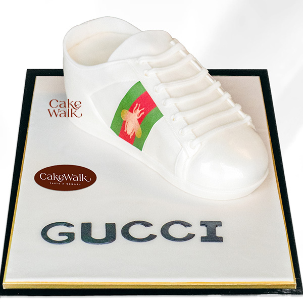 GUCCI Shoes Theme Cake