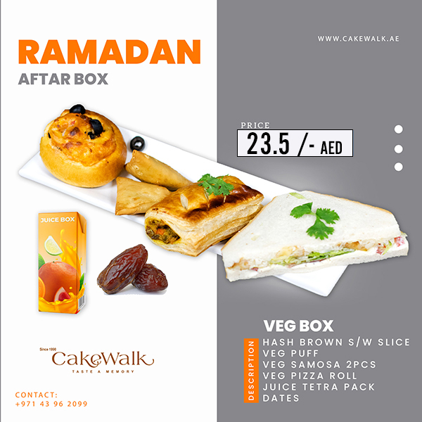 VEG SNACK BOX - RAMADAN