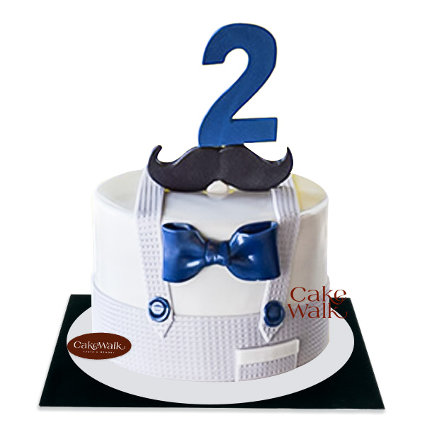 Father Day Mustache Cake