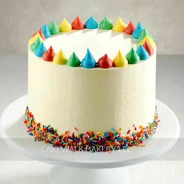 Rainbow Sprinkles Cake