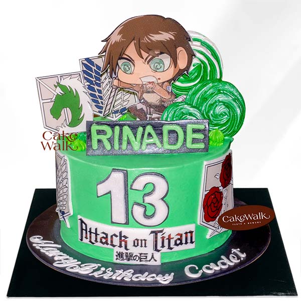 Titan Theme Cake