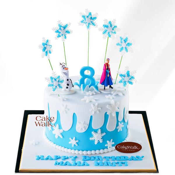 Frozen Elsa Anna Cake