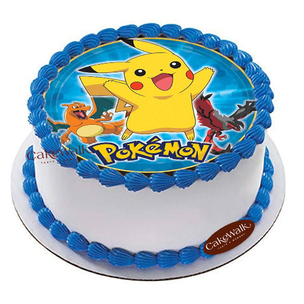 Pokemon Dragon Photo Cake