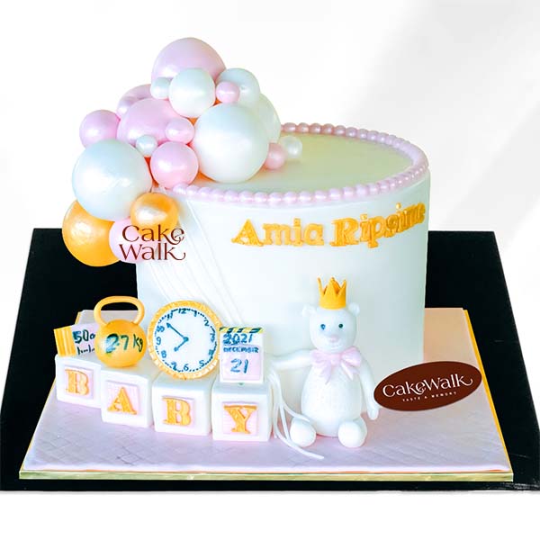 Welcome Baby Shower Girl Cake