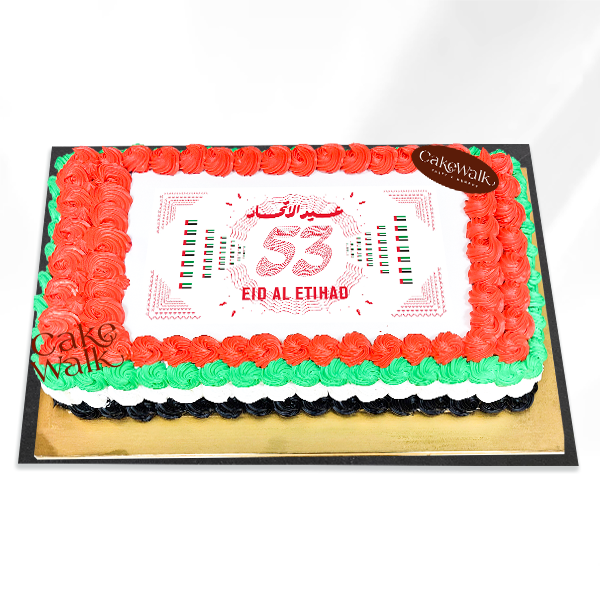 Eid Al Etihad UAE National Day Cake