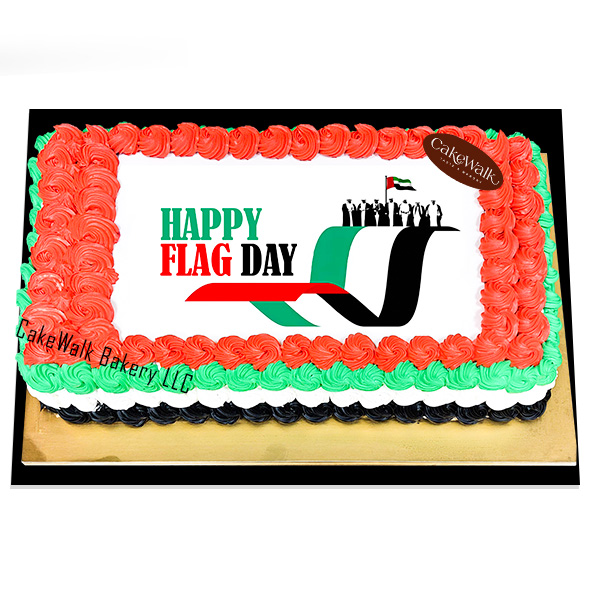 UAE Flag Day Union Cake