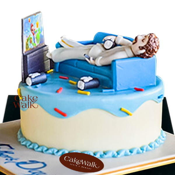 Relaxing Father Cake