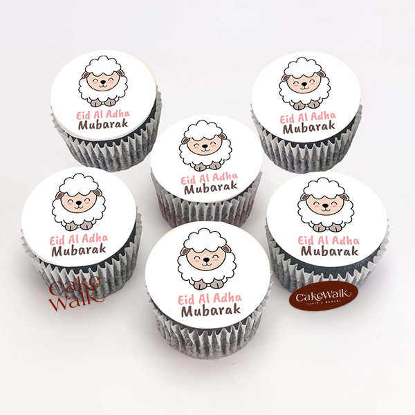 Eid al Adha Printed Cupcakes